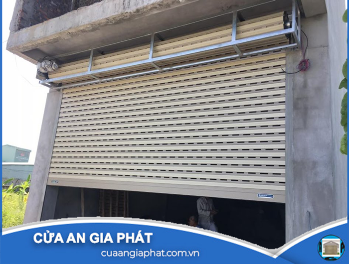 Thi công cửa cuốn austdoor tphcm