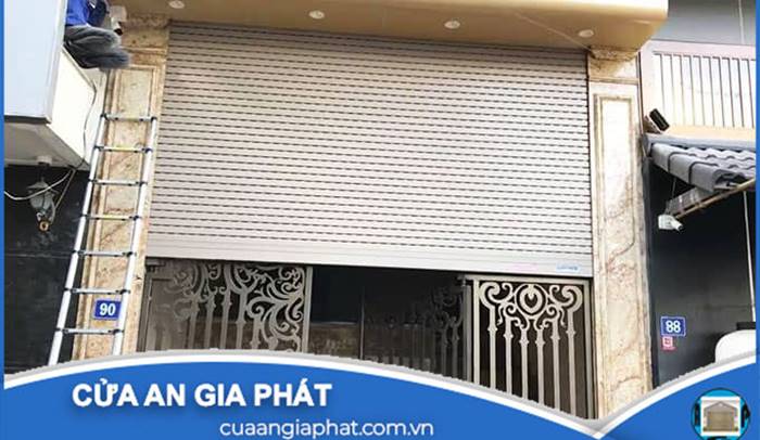 Thi công cửa cuốn austdoor tphcm
