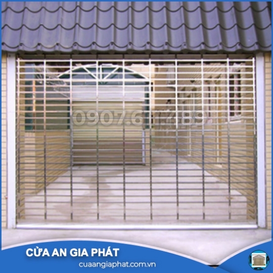 Cửa cuốn khớp thoáng  inox AustGrill 1