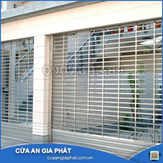 Cửa cuốn khớp thoáng inox AustGrill 2