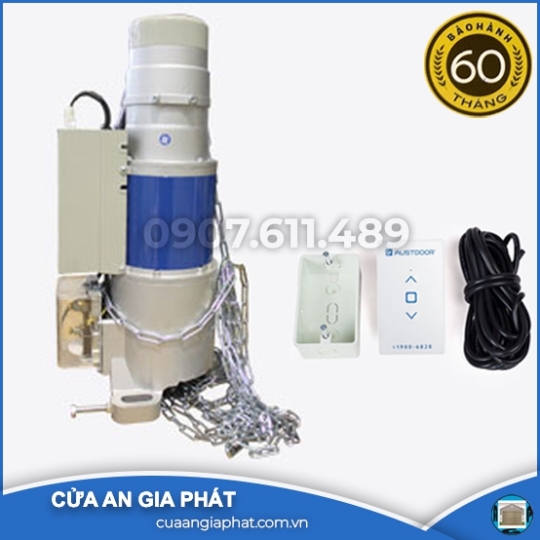 Bộ tời AH300A, nút bấm âm tường AT1