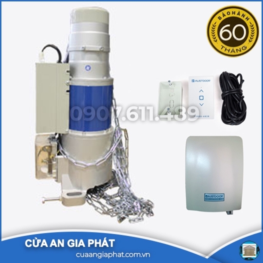 Bộ tời AH300A ( đảo chiều không dây, nút bấm âm tường AT1)