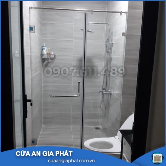 Phòng Tắm Kính Mở Quay 02